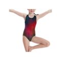 Speedo Kız Çocuk Dijital Splashback Mayosu görsel 2