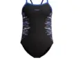 SPEEDO KIZ ÇOCUK YÜZÜCÜ MAYOSU PLMT TSRP MSCLBCK JF BLK BLU görsel 2