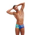 Speedo PLMT DIGI BF 14CM  Erkek Yüzücü Mayosu görsel 1
