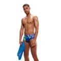 Speedo PLMT DIGI BF 14CM  Erkek Yüzücü Mayosu görsel 3