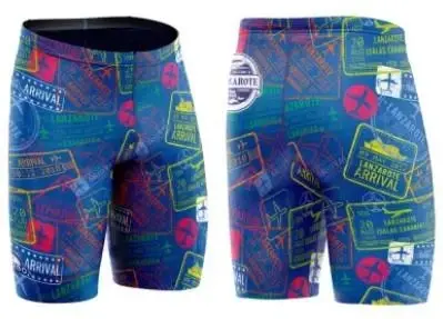 Turbo Full PRINTED Lanzarote Çocuk Yüzücü Mayosu