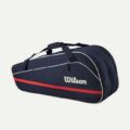 Wilson Tenis Çantası 6PK Team Racket Bag 2025 Navy görsel 2